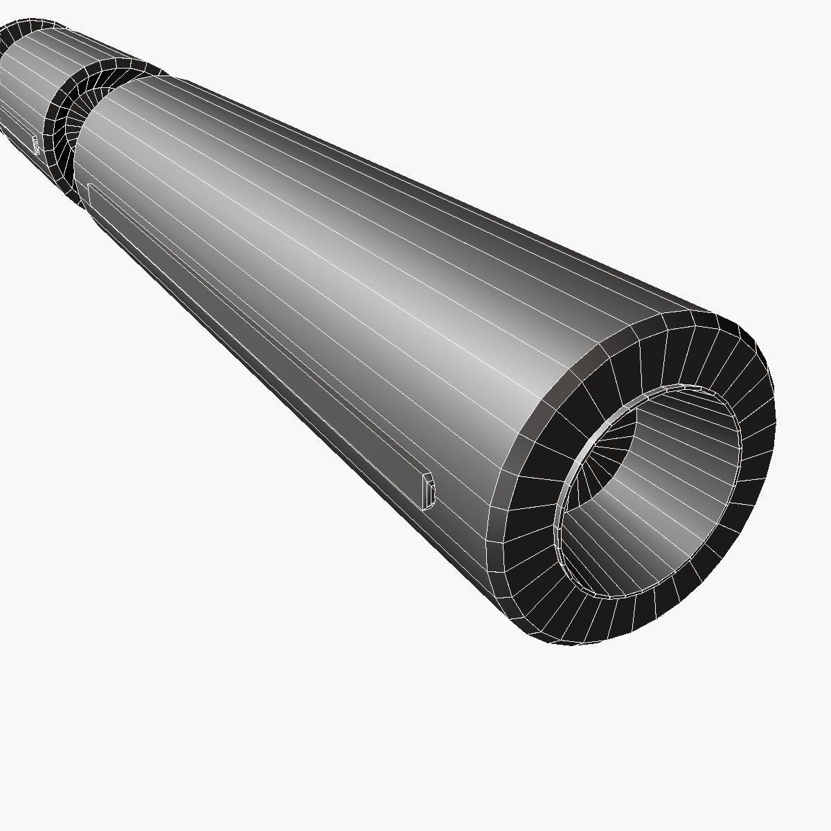 CSS-N-3 Ballitic Missile Low-poly 3D model_13