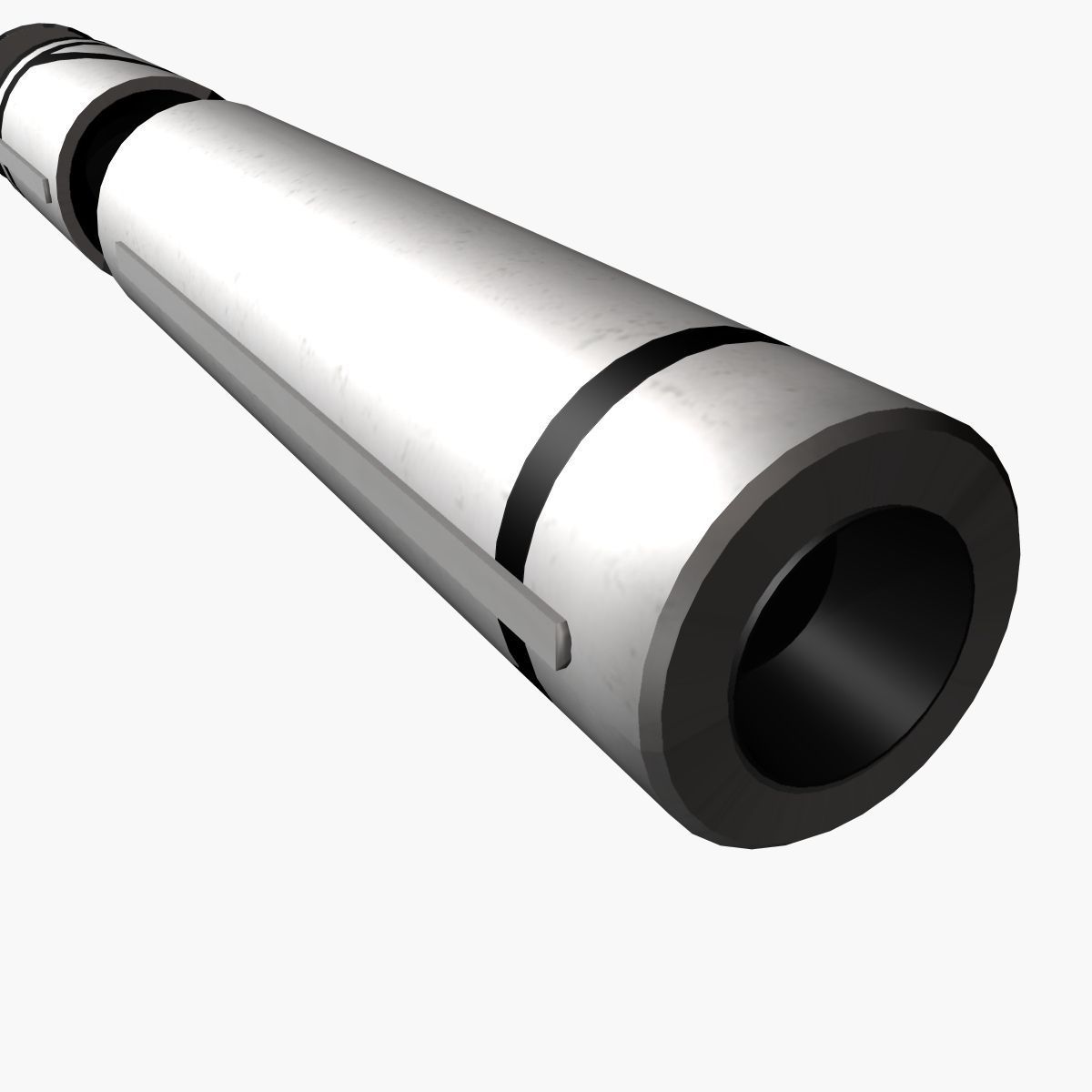 CSS-N-3 Ballitic Missile Low-poly 3D model_8