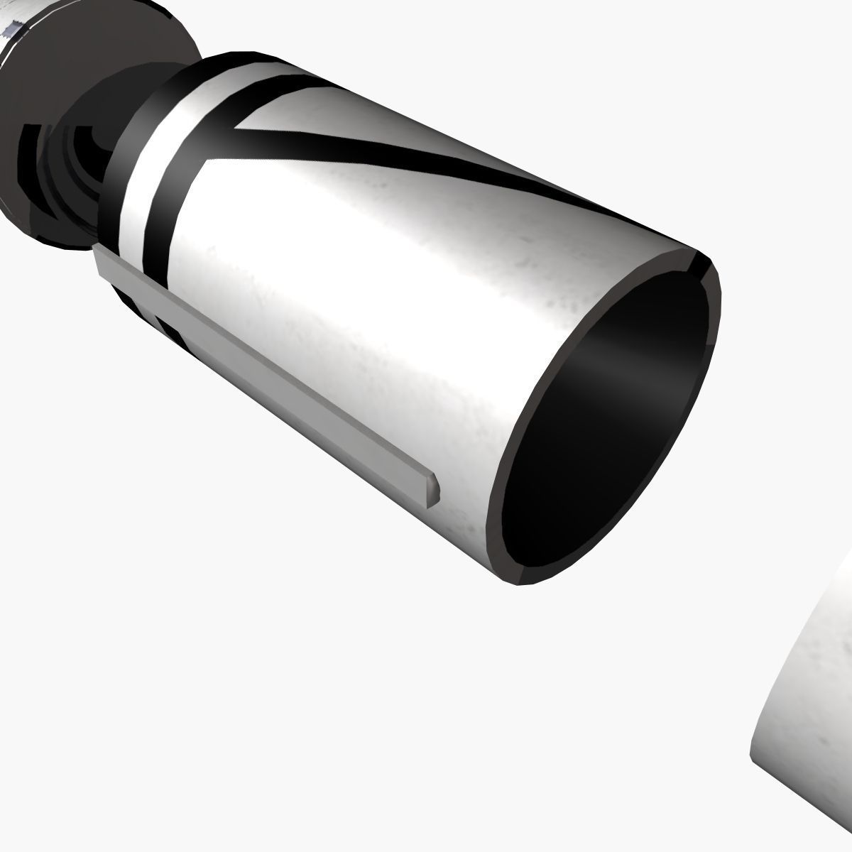 CSS-N-3 Ballitic Missile Low-poly 3D model_6