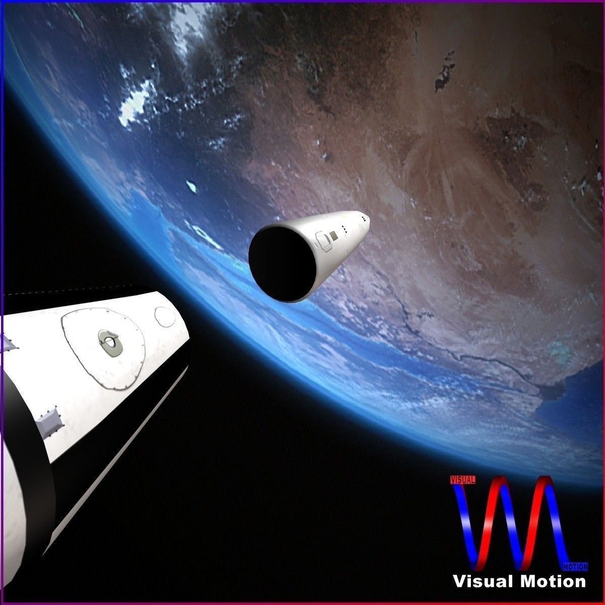 CSS-N-3 Ballitic Missile Low-poly 3D model_2