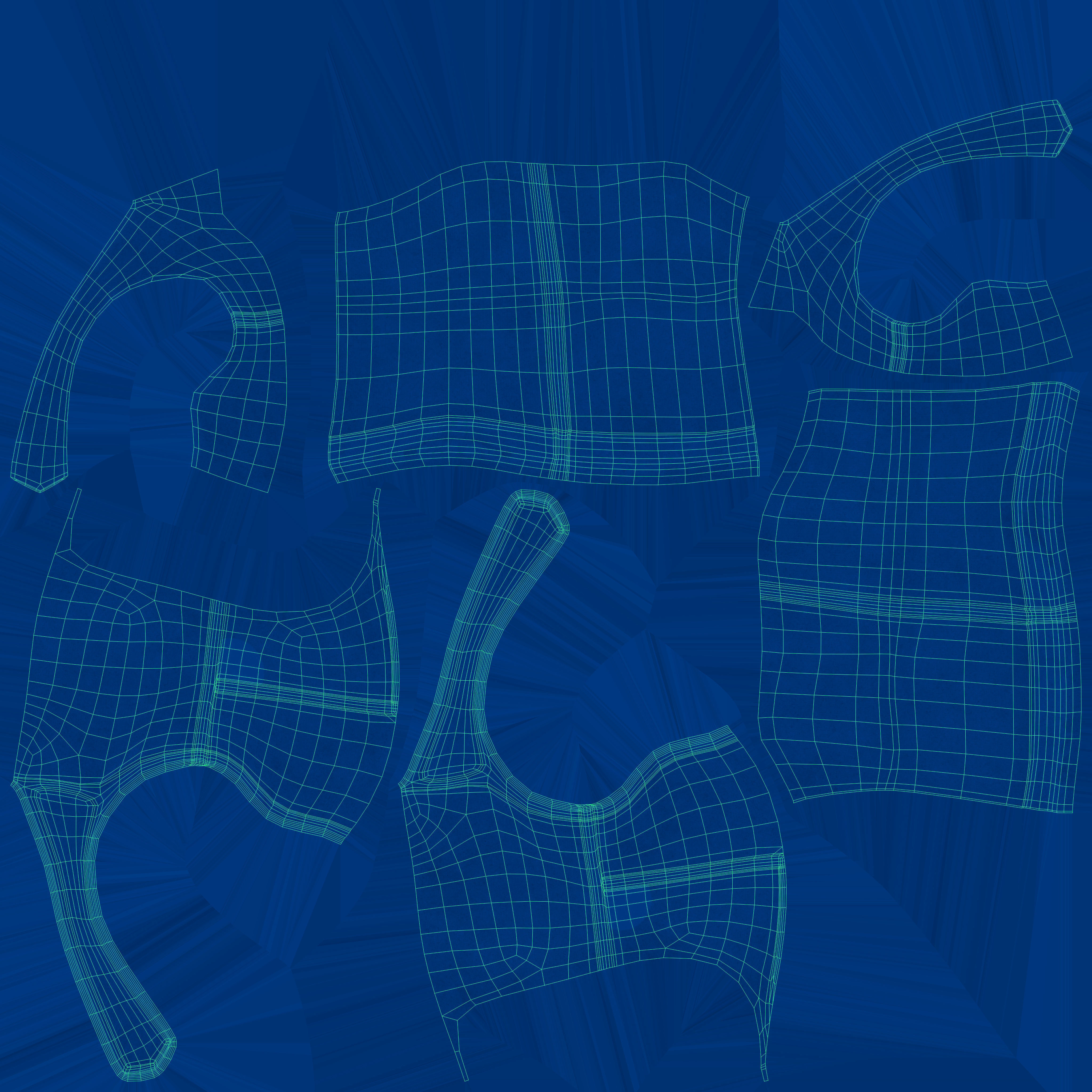 Mario And Luigi Low-poly 3D model_30