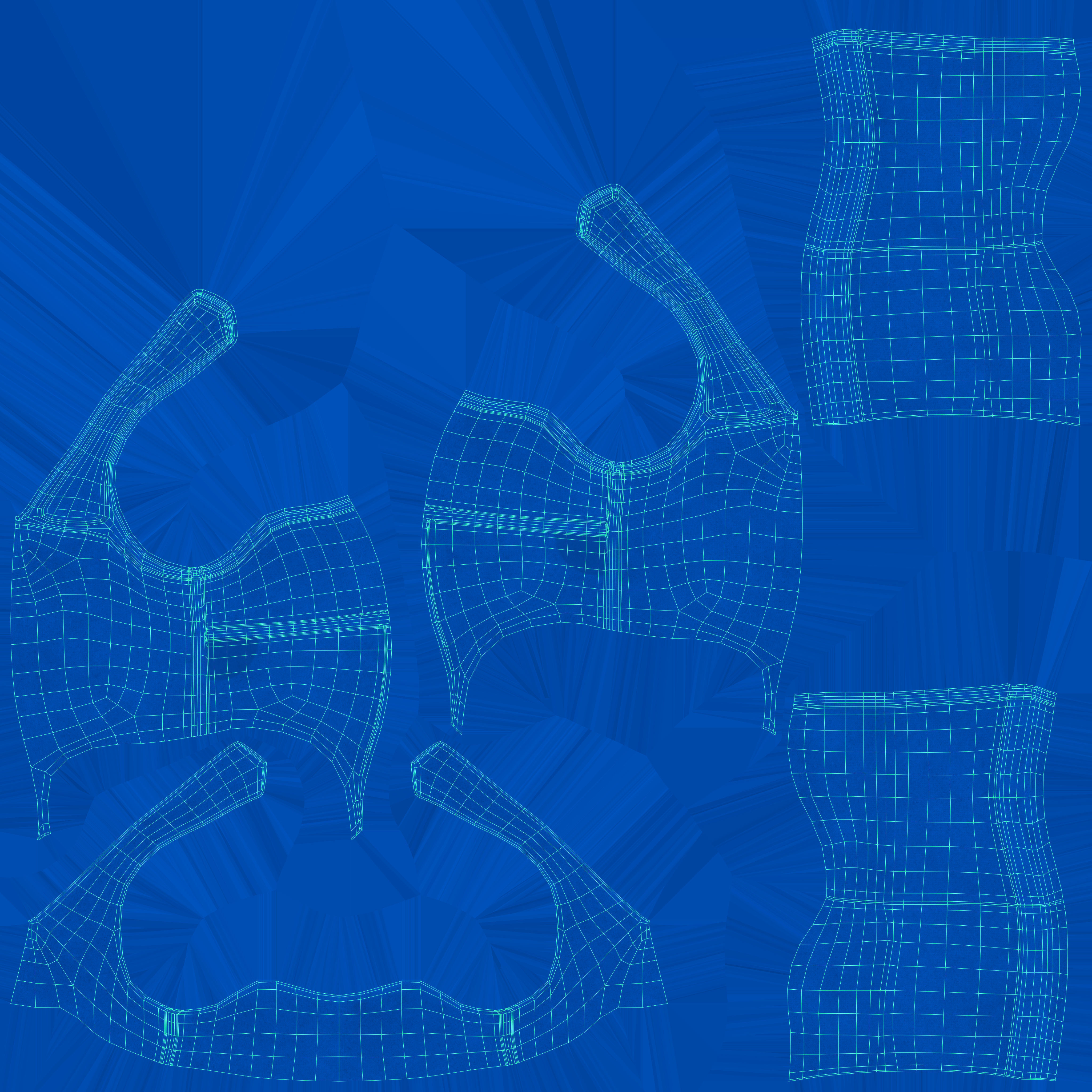 Mario And Luigi Low-poly 3D model_64