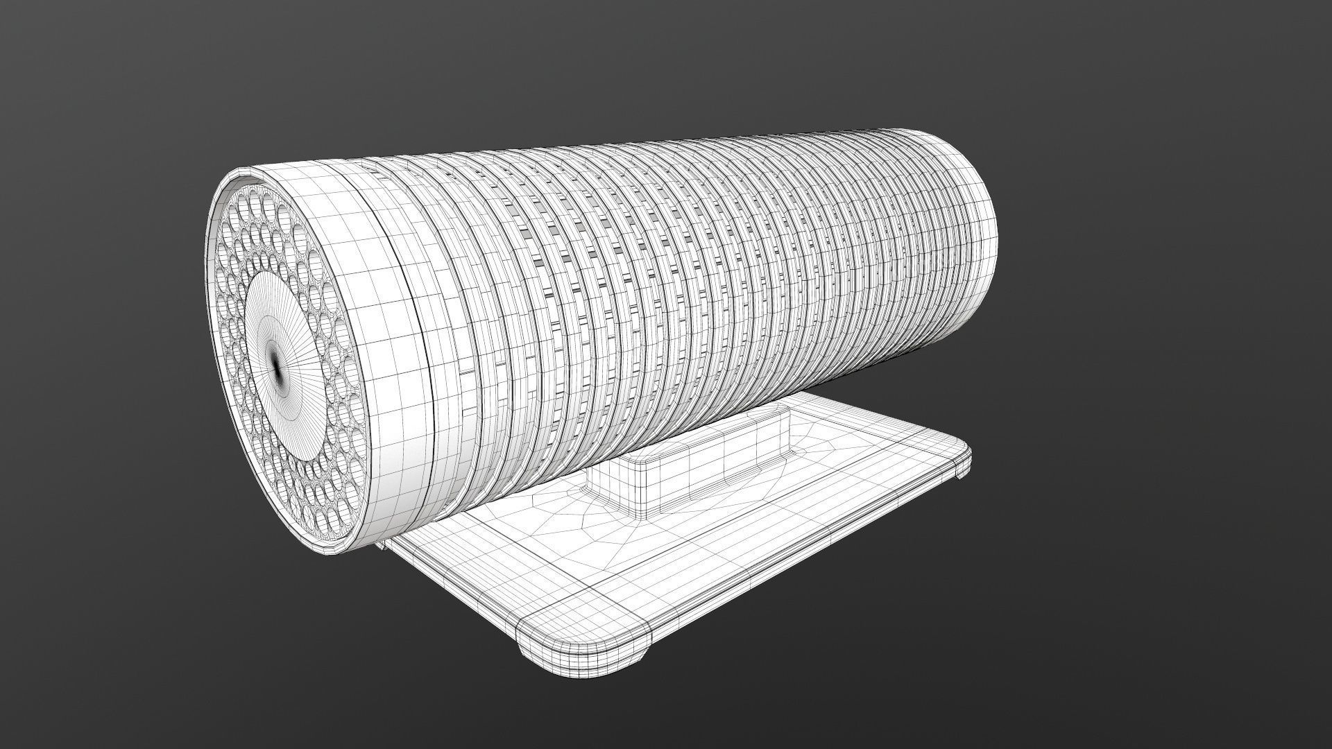 XILUO Air Purifier 3D model_17