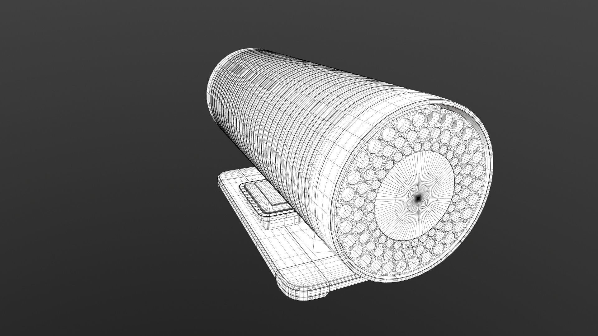 XILUO Air Purifier 3D model_16