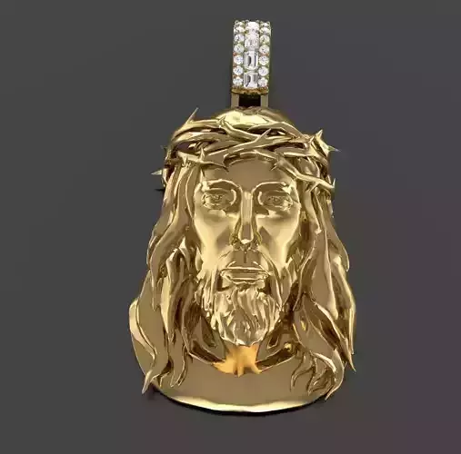Jesus Head Pendant