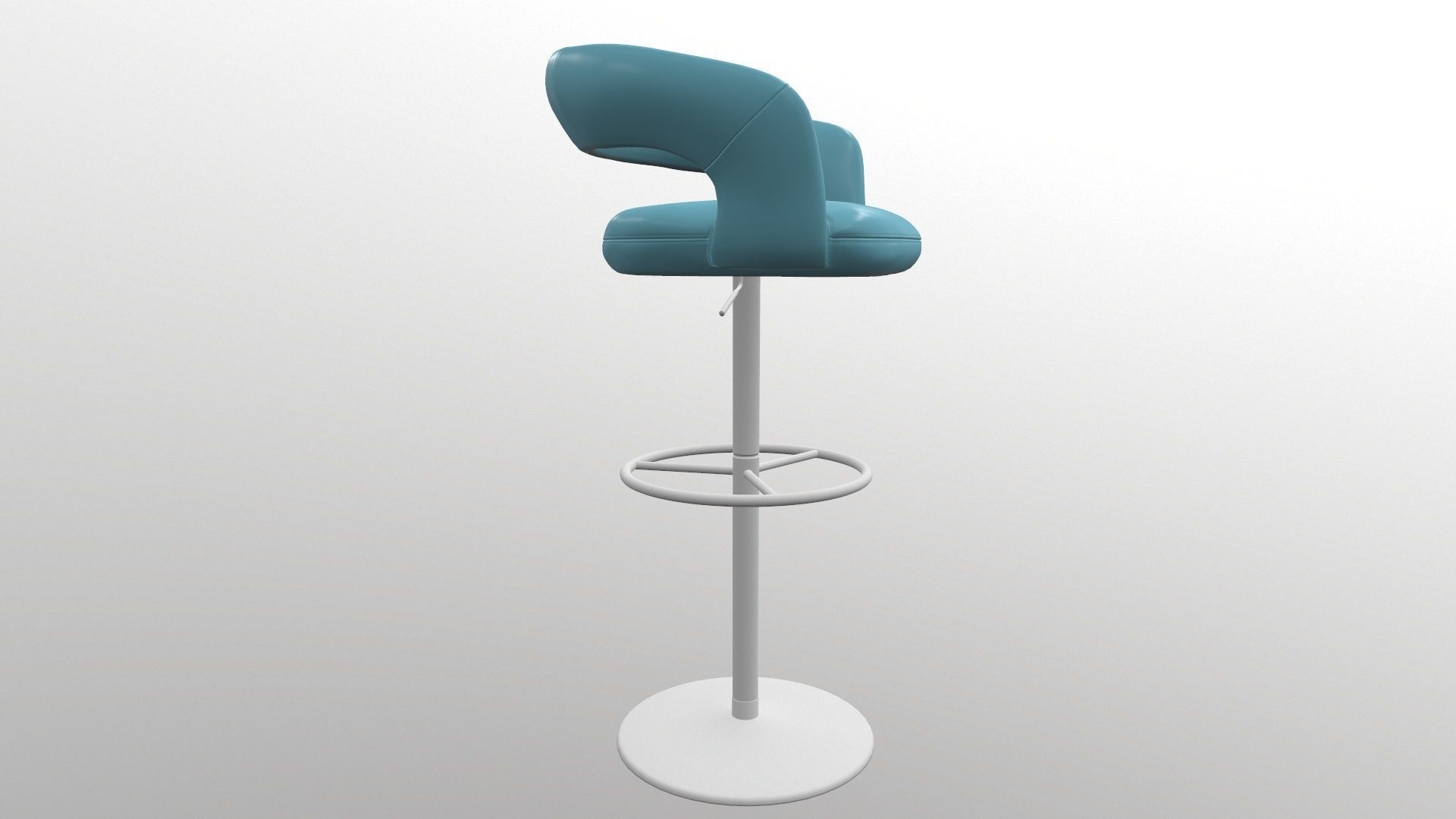Bar Stool 3D model_8