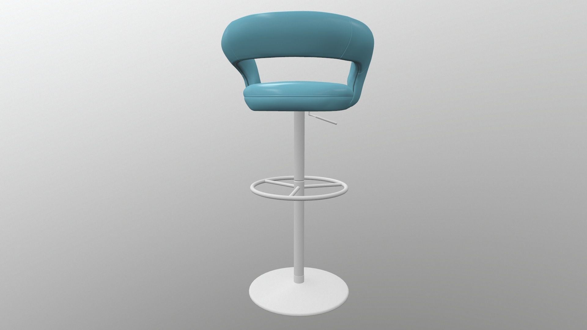 Bar Stool 3D model_9