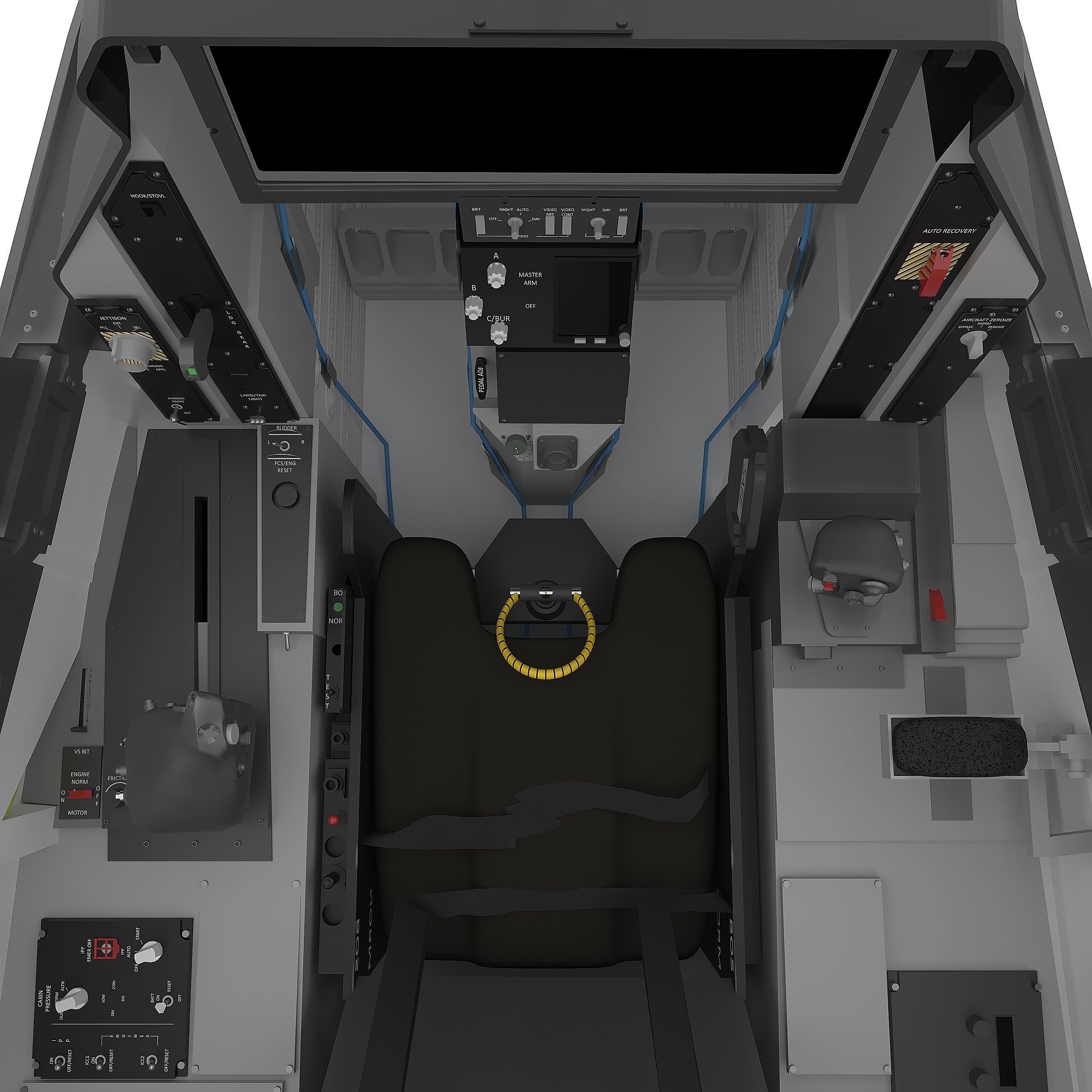 F-35 Cockpit 3D model_3