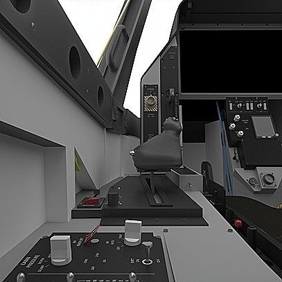 F-35 Cockpit 3D model_4