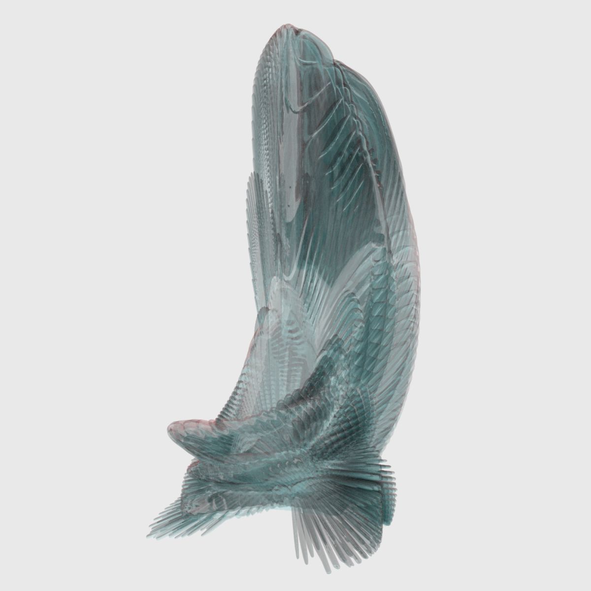 9 Sea Creatures 3D model_6