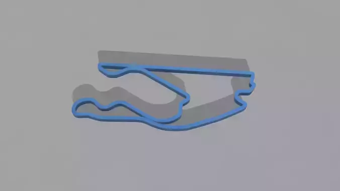 F1 Circuit Miami 2022 3D Print Model 3D print model