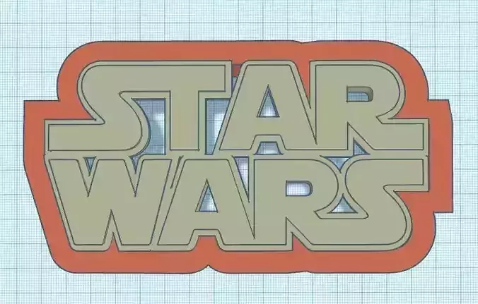 STAR WARS COOKIE CUTTER AND CLAY STAMP