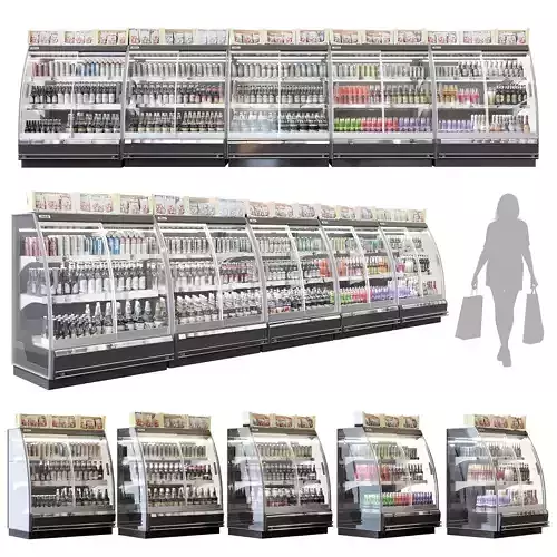 beer-freedge 2 ice cream display case