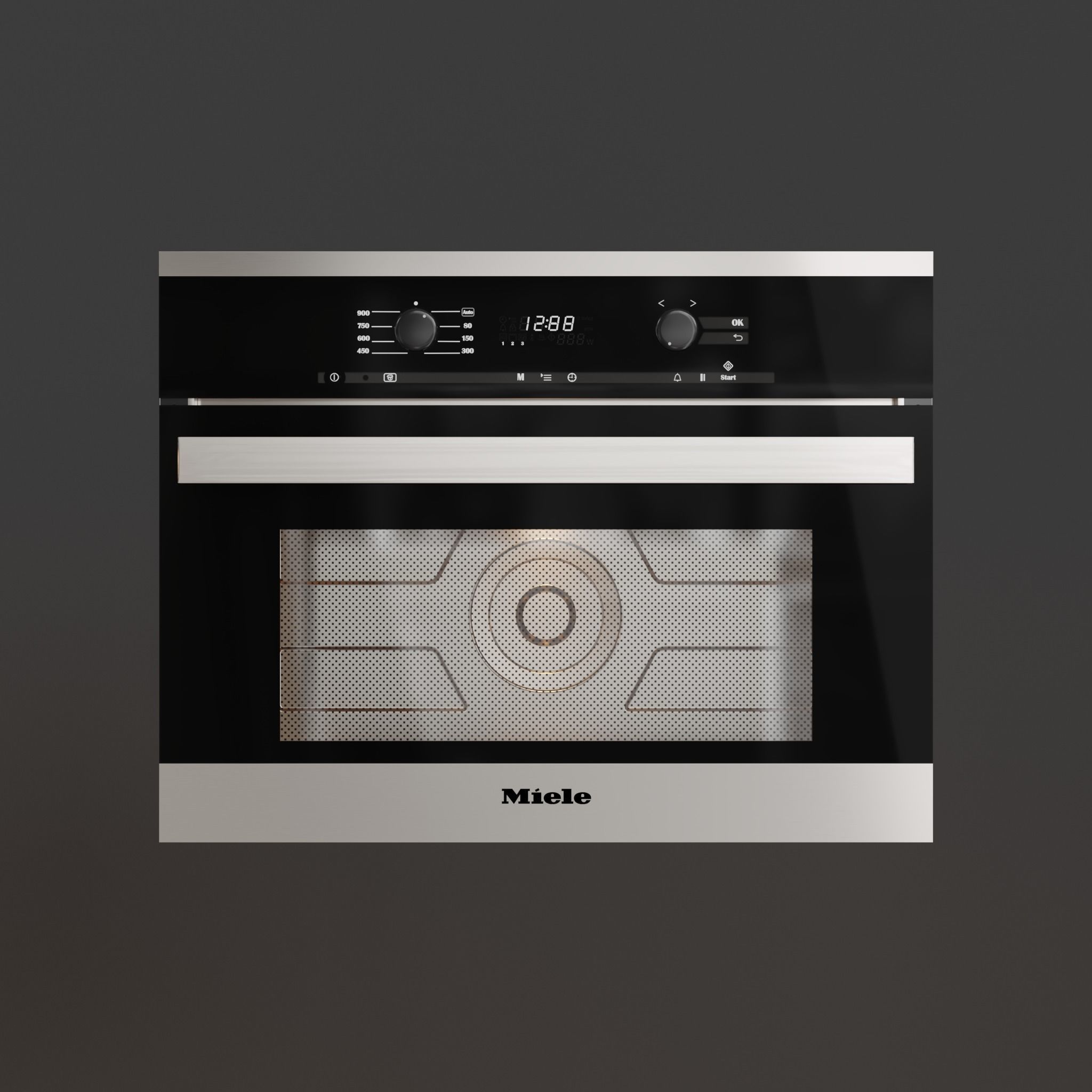 Miele Appliance  Microwave Oven Warming drawer 3D model_11