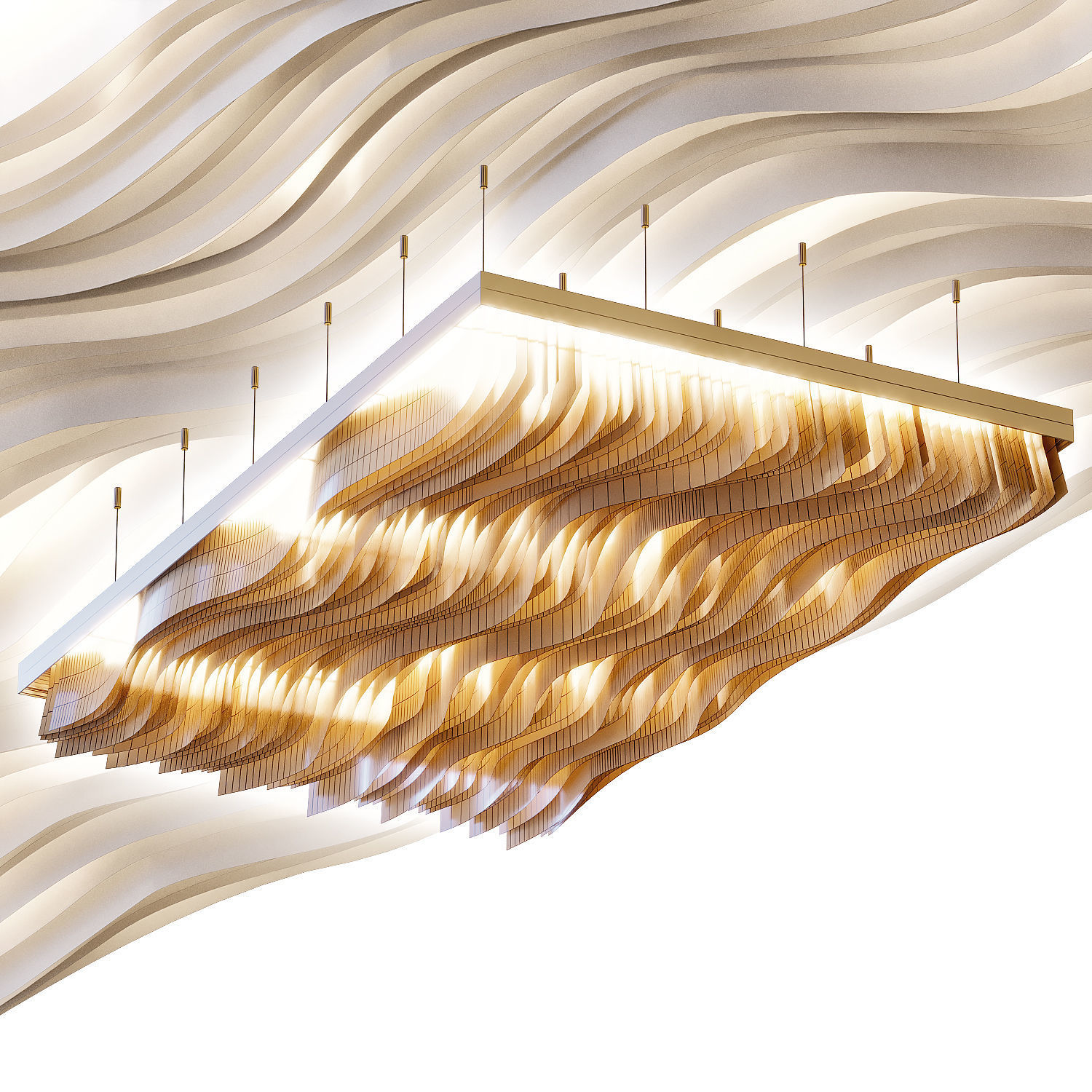 Paper Design Celing 3 3D model_1