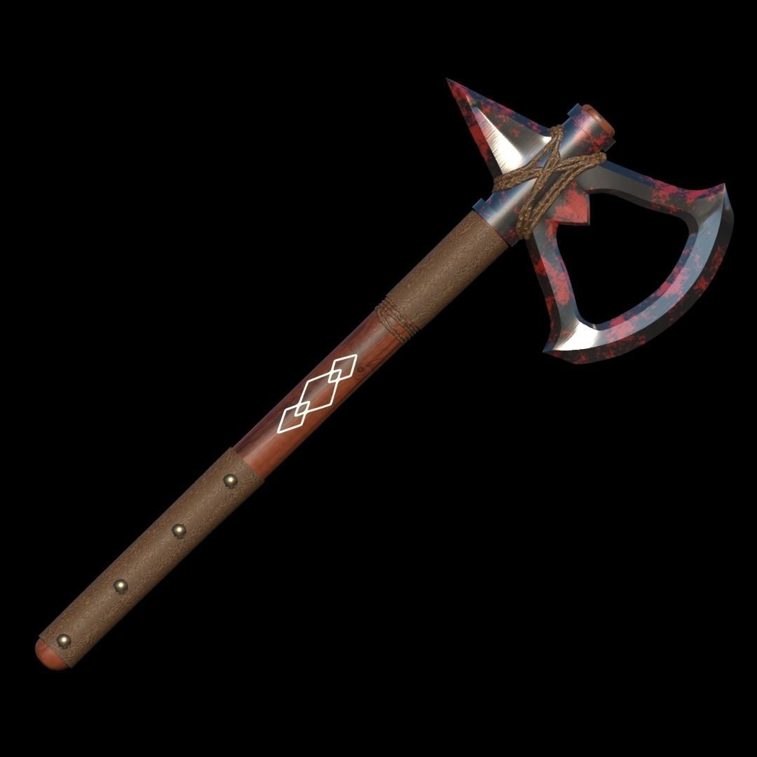 Kenway Tomahawk 3D print model_6