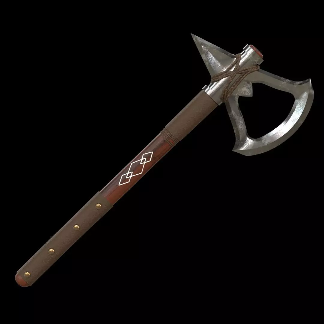 Kenway Tomahawk 3D print model_0