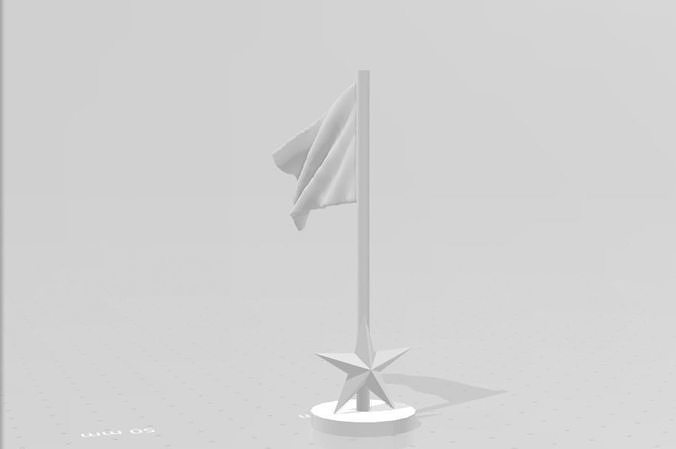 Flags for Board Game Free 3D print model
