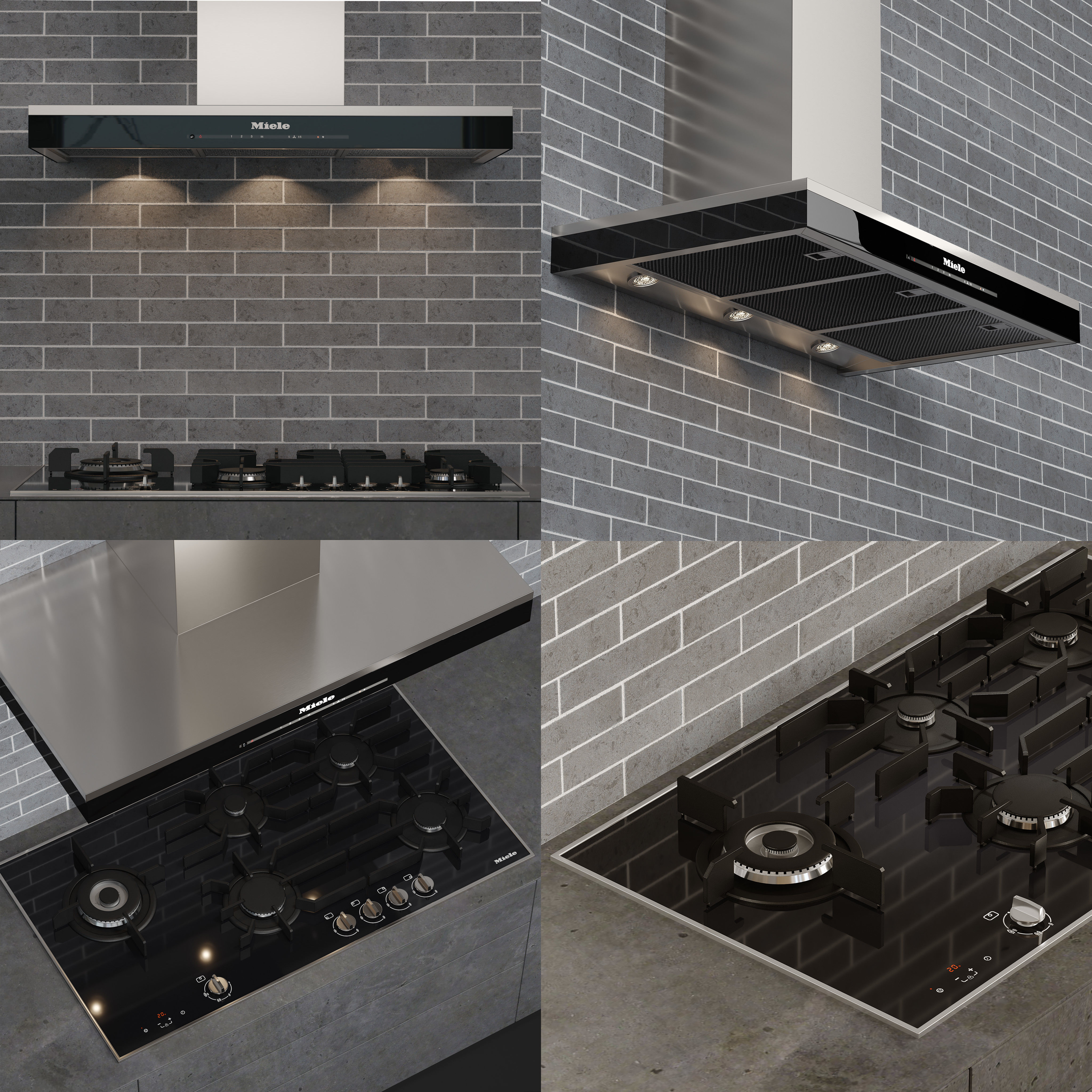 Miele Appliances-VOL 01 3D Model Collection_3