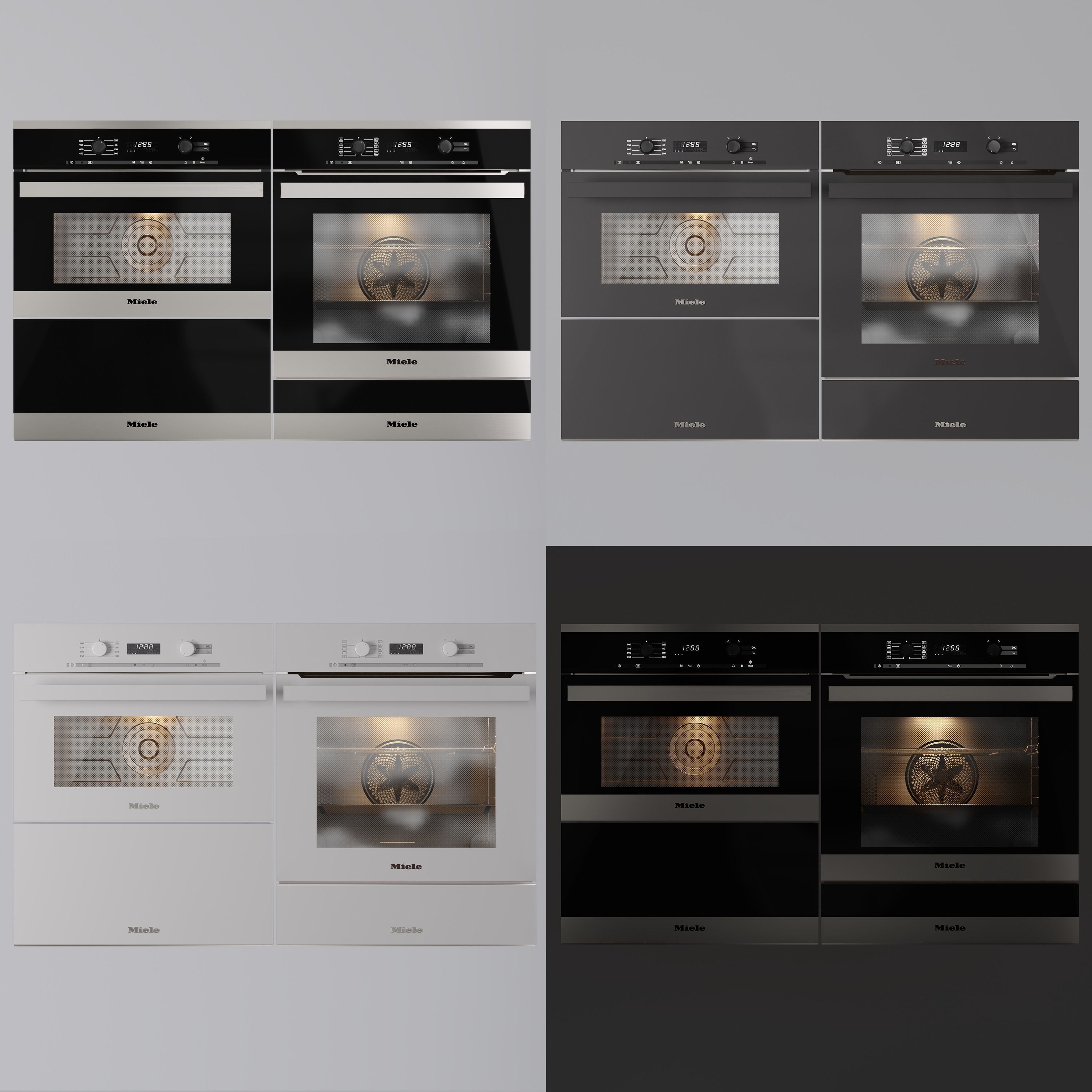 Miele Appliances-VOL 01 3D Model Collection_14