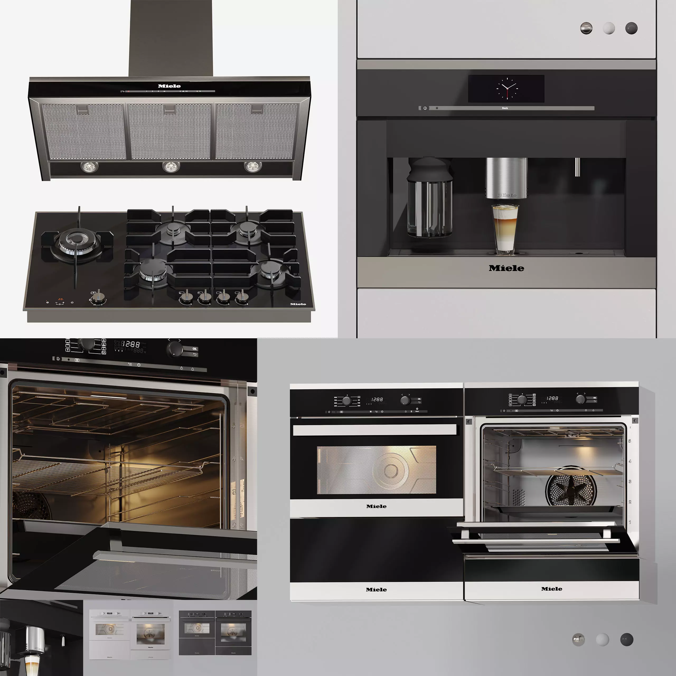 Miele Appliances-VOL 01 3D Model Collection_0