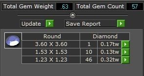Halo Diamond Ring 3 3D print model_9