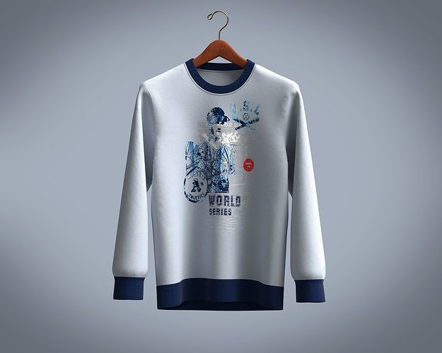 Sweatshirt-WORLD SERIES 3D model