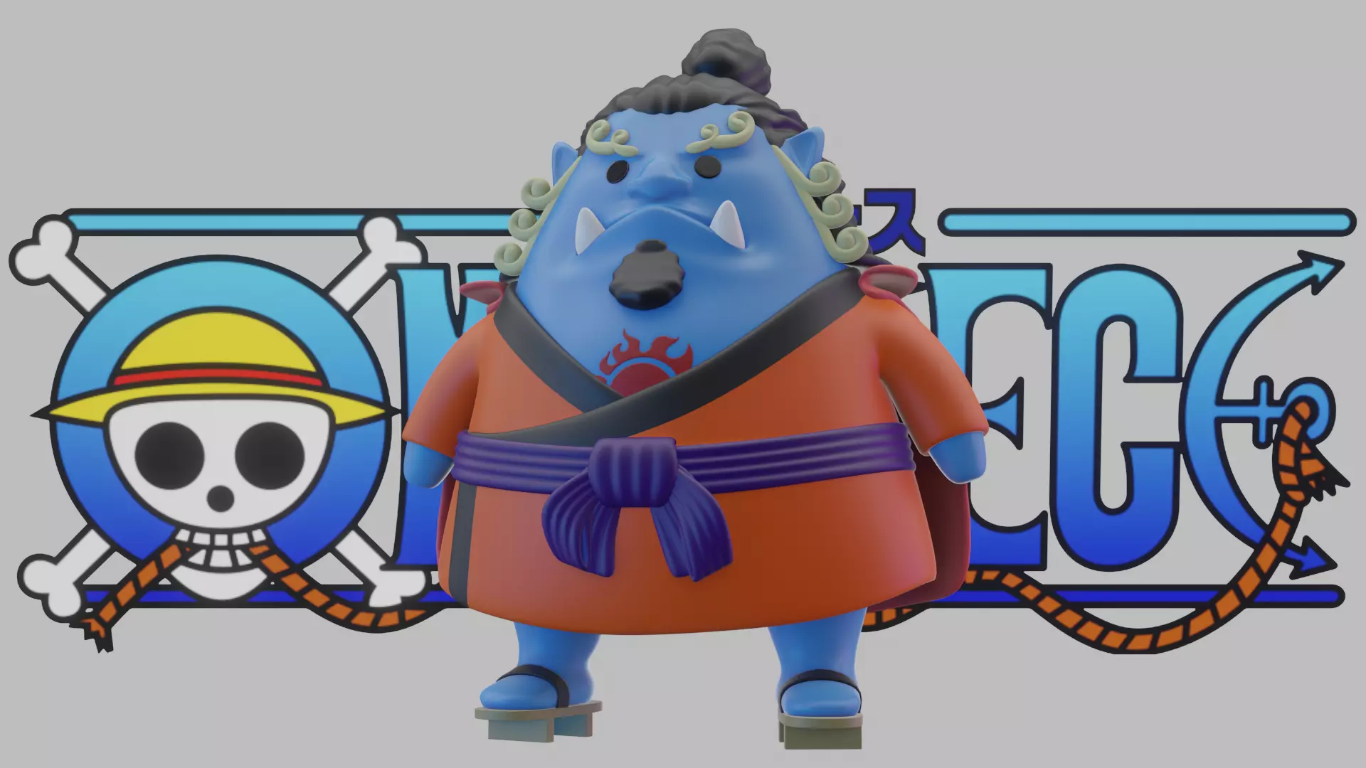 Jinbe Chibi - One Piece 3D print model