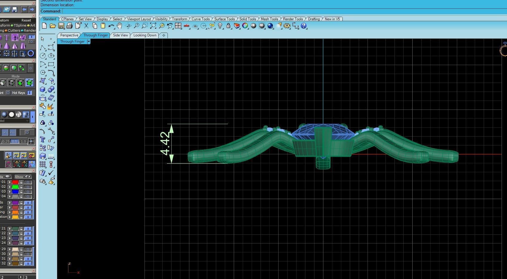 Pendant Spider 3D print model_6