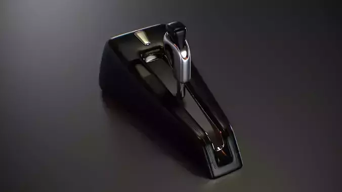 Futuristic Sci Fi Gear Lever