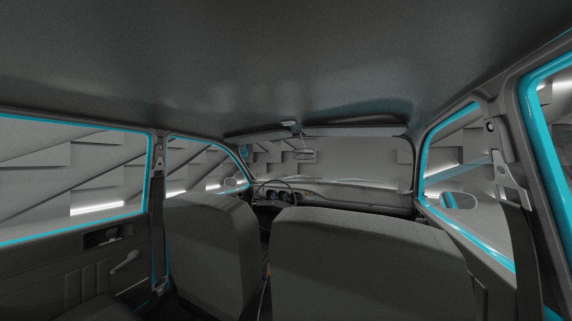 Dacia 1300 3D model_2