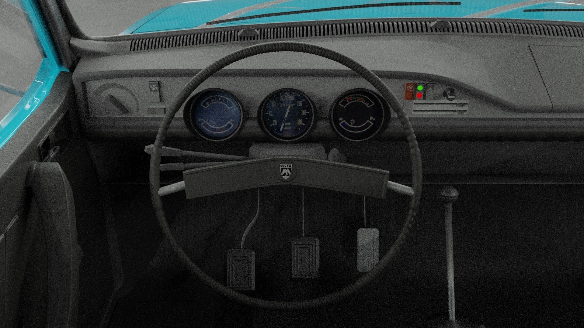 Dacia 1300 3D model_3