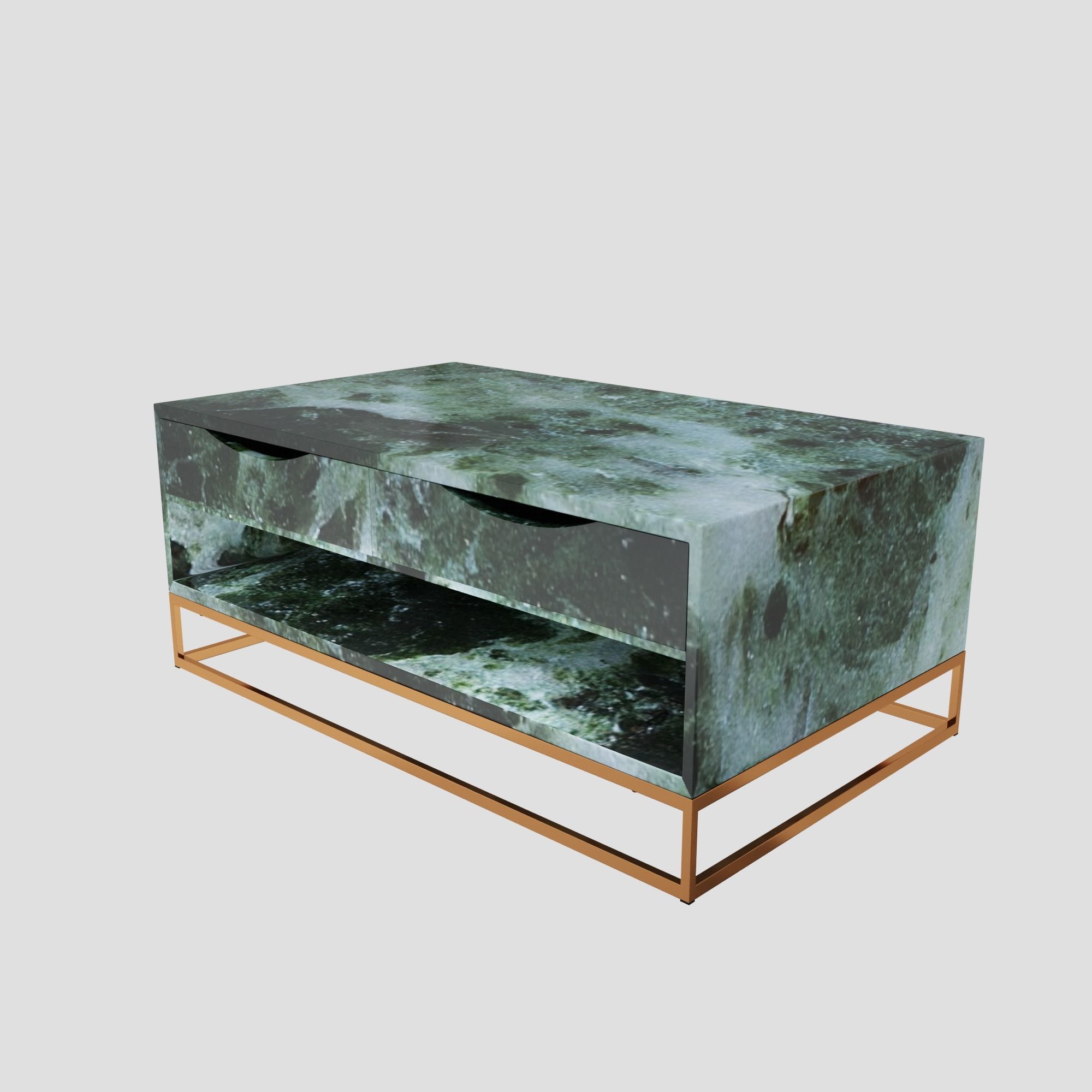 Modern Nesting Coffee Table Part 2 3D model | CGTrader