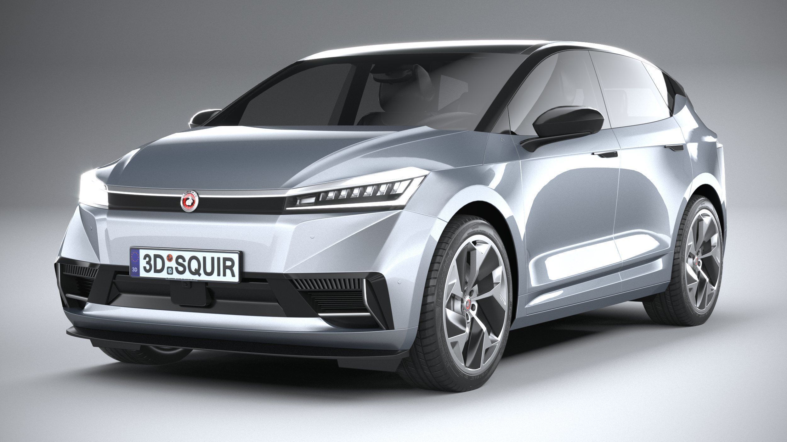 Generic SUV EV v2 2022 3D model_2