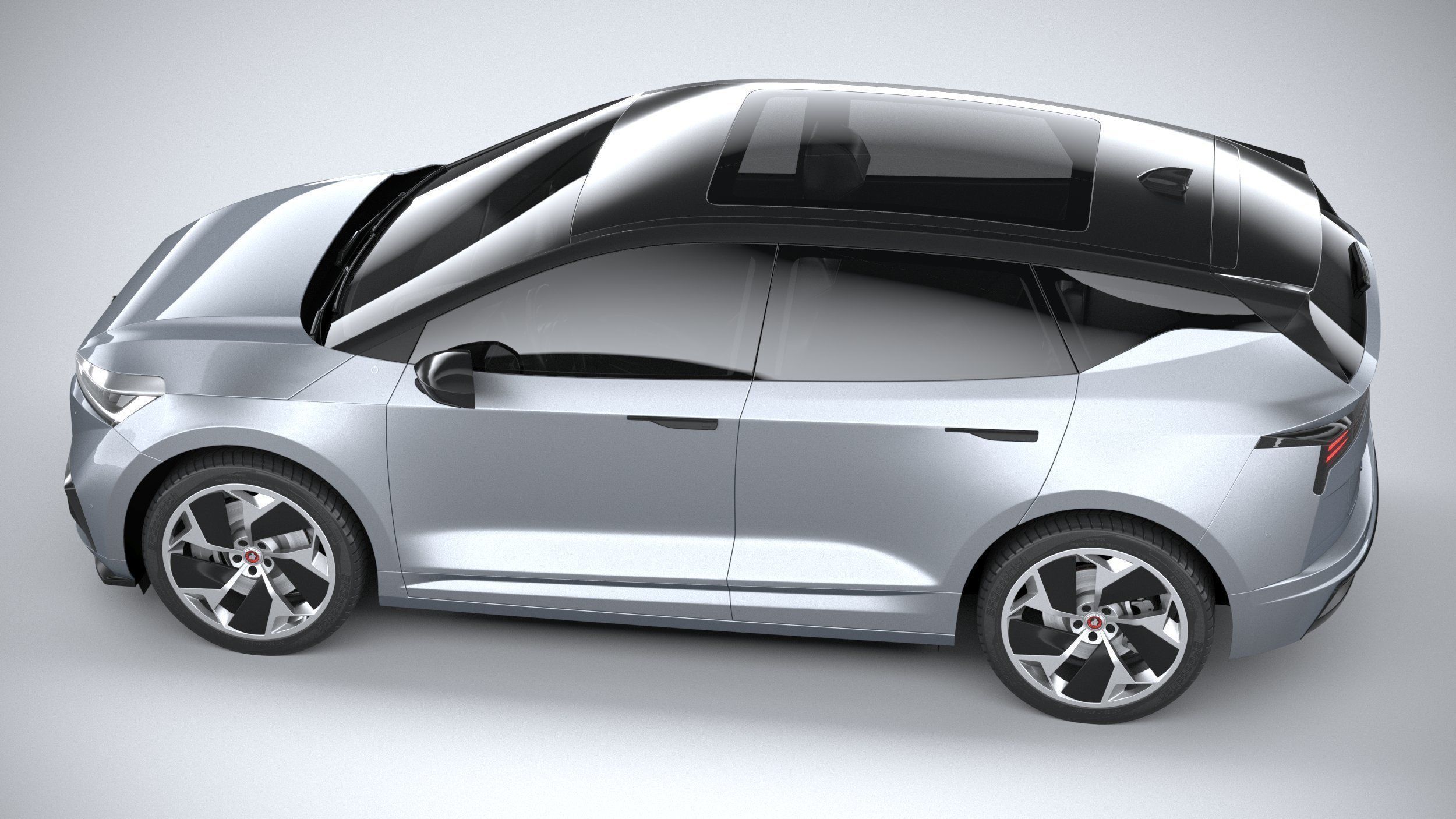 Generic SUV EV v2 2022 3D model_9