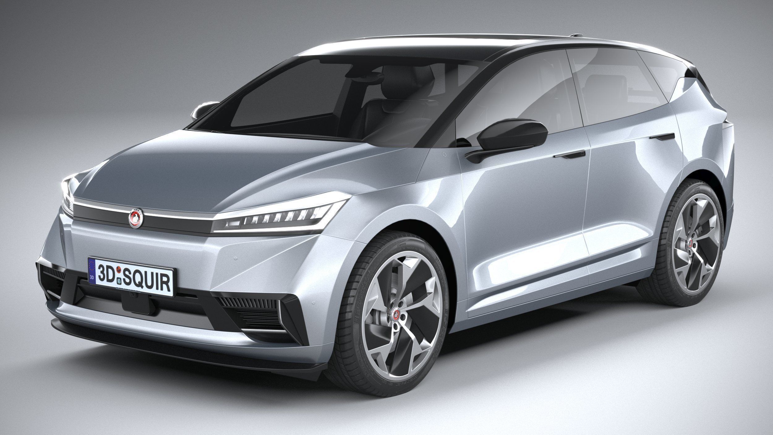 Generic SUV EV v2 2022 3D model_1