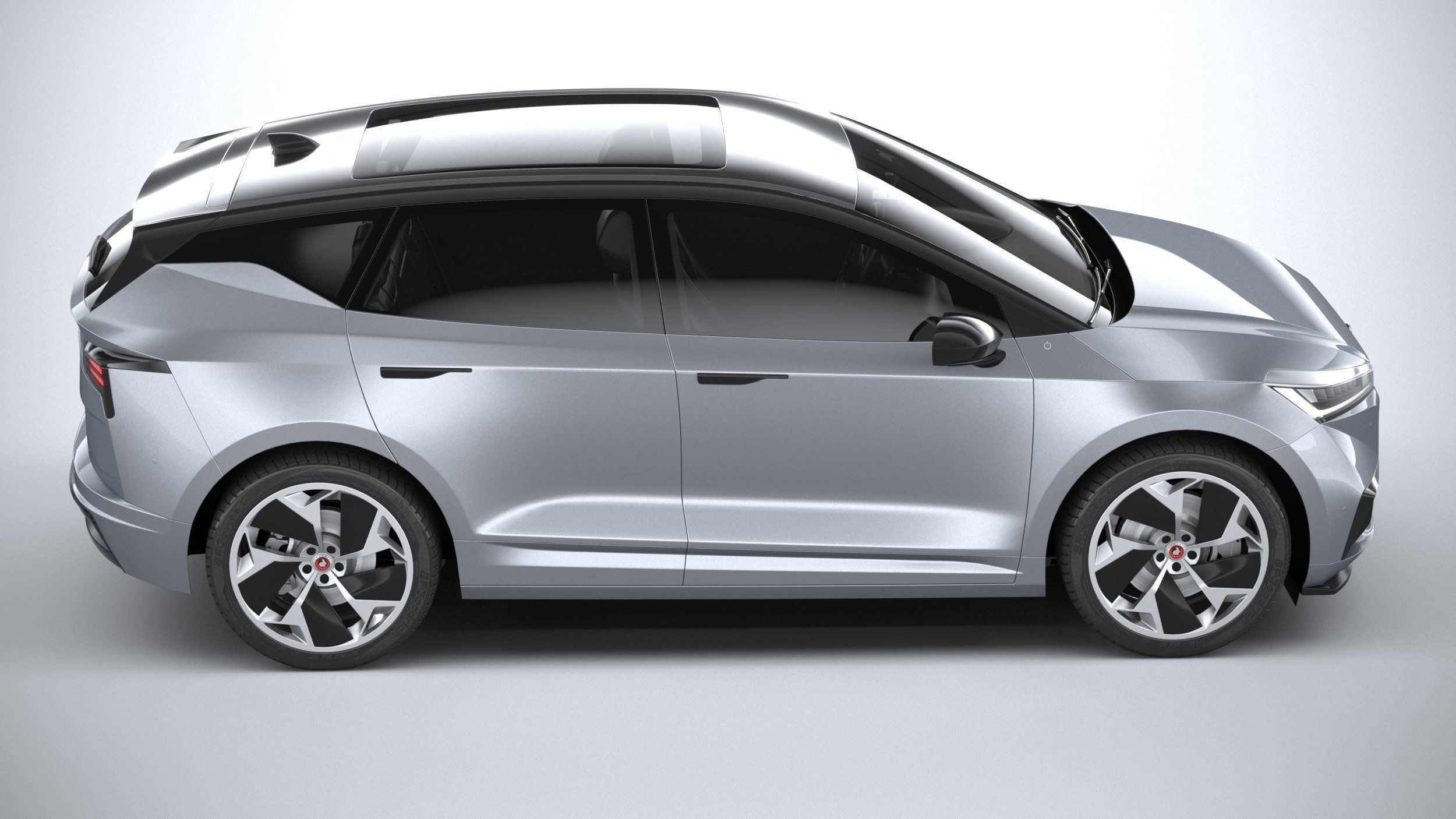 Generic SUV EV v2 2022 3D model_11