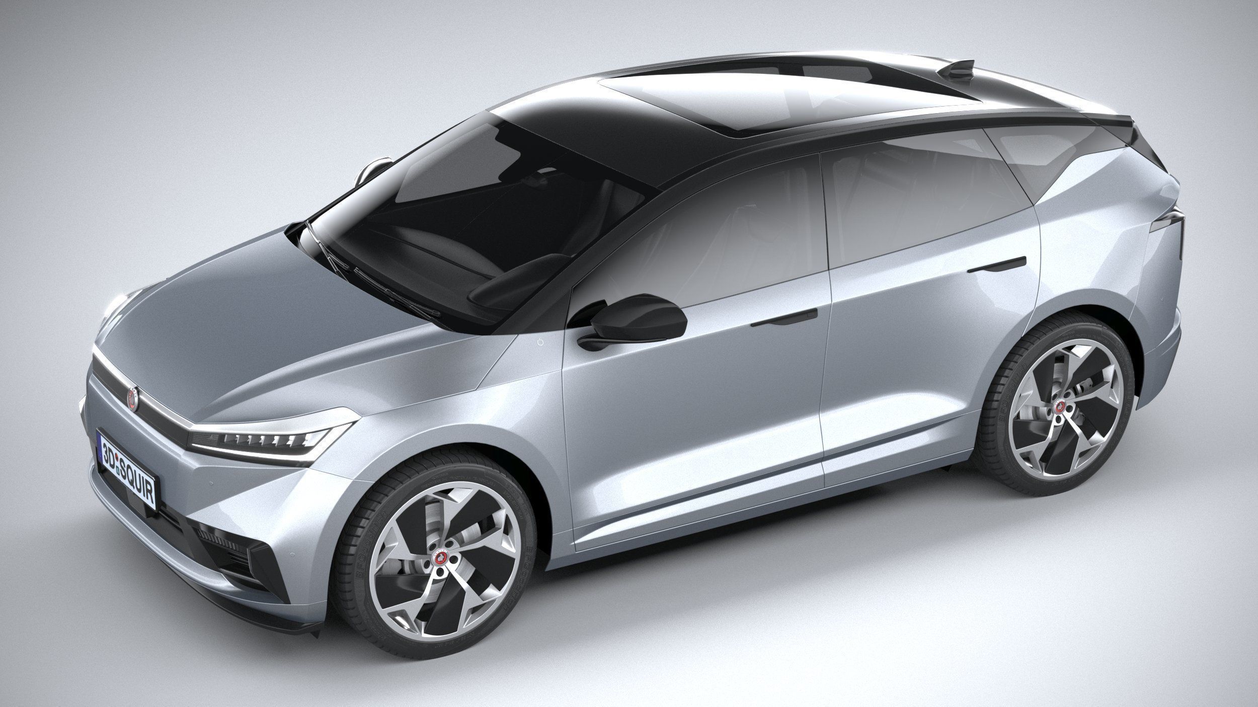 Generic SUV EV v2 2022 3D model_7
