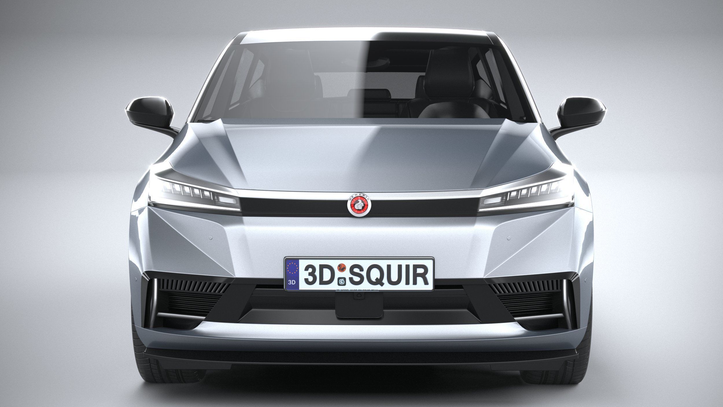 Generic SUV EV v2 2022 3D model_13