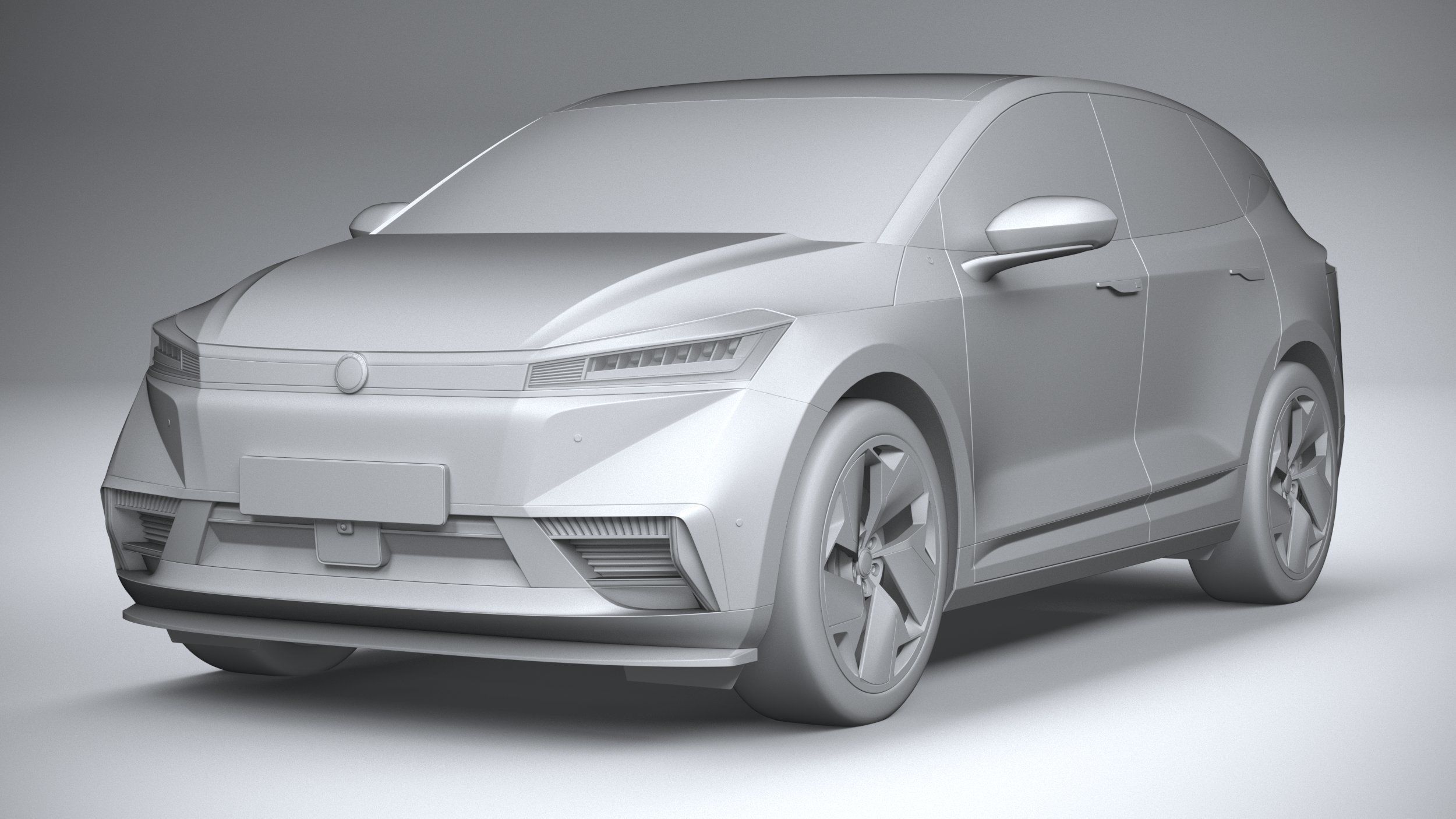 Generic SUV EV v2 2022 3D model_20