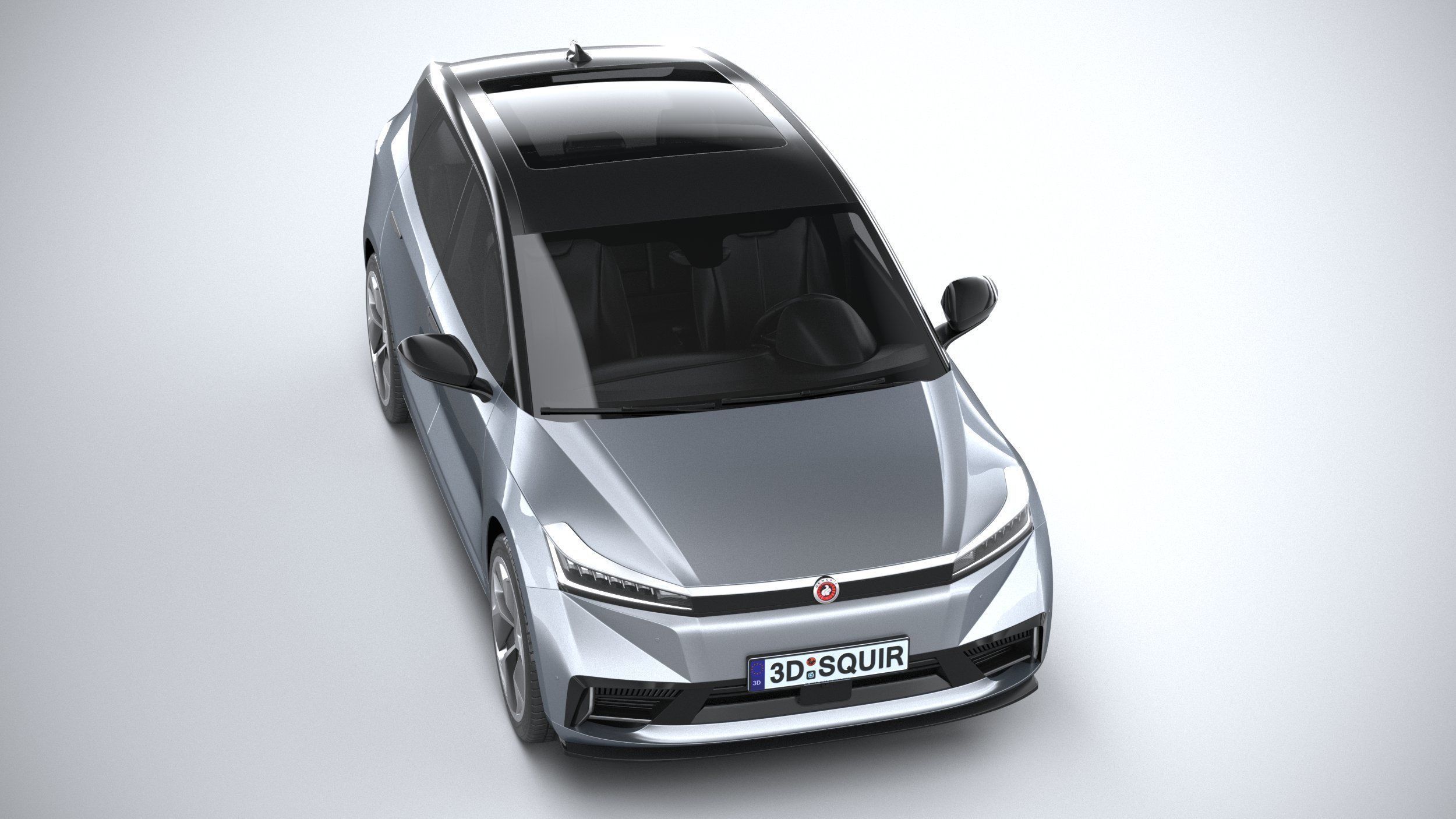 Generic SUV EV v2 2022 3D model_12