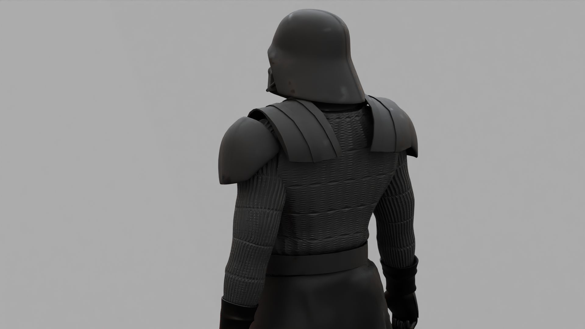 DARTH VADER  RIGGED 3D model_26