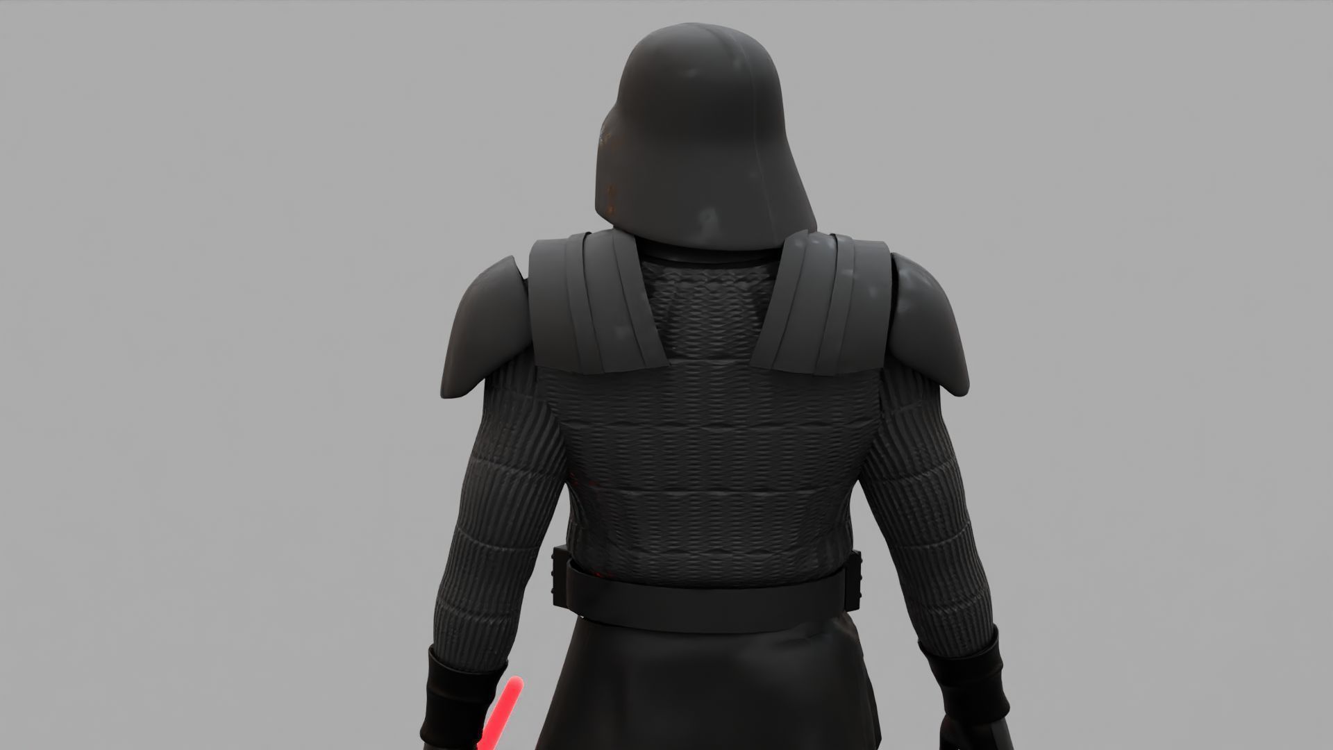 DARTH VADER  RIGGED 3D model_27