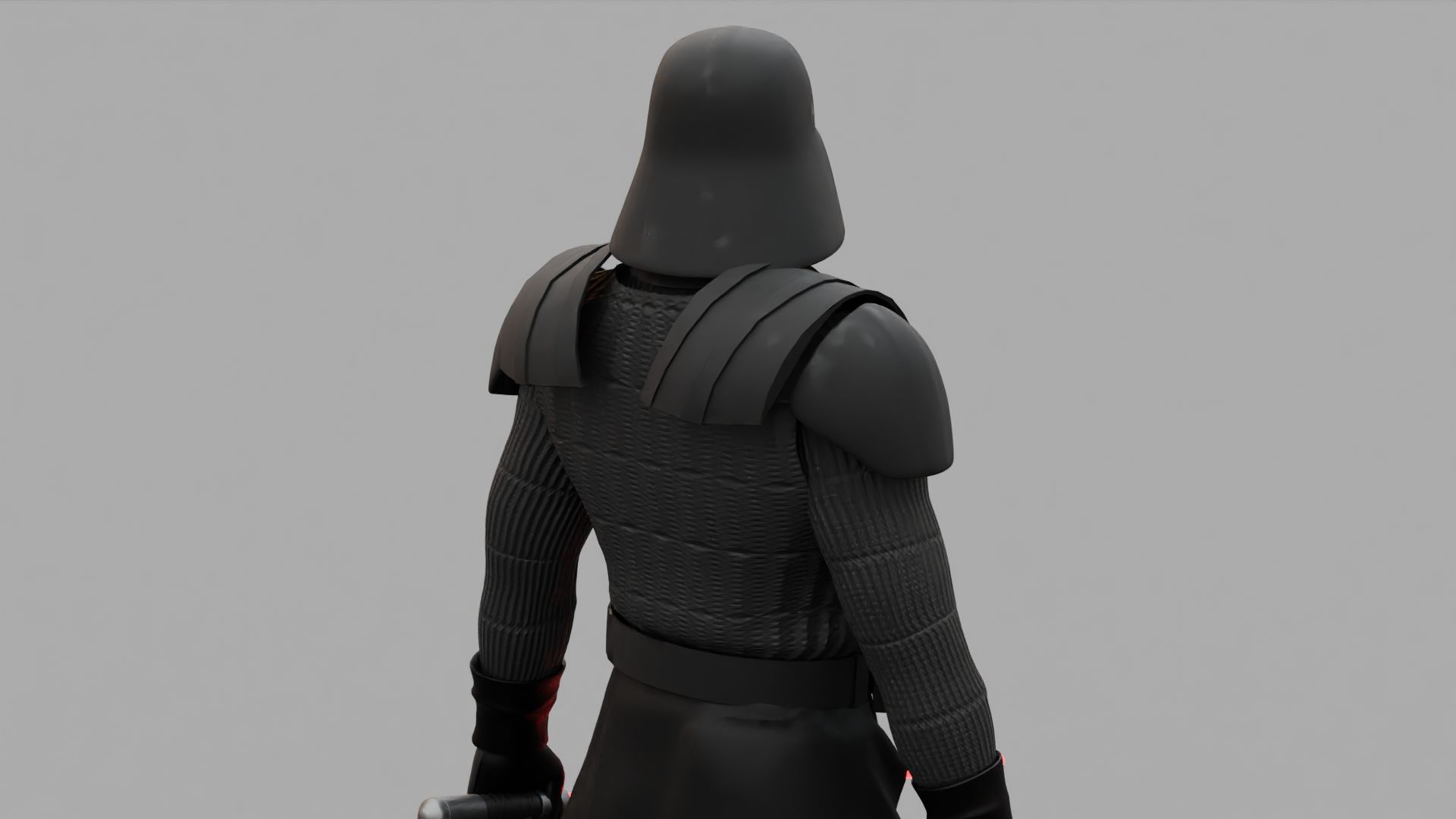 DARTH VADER  RIGGED 3D model_28