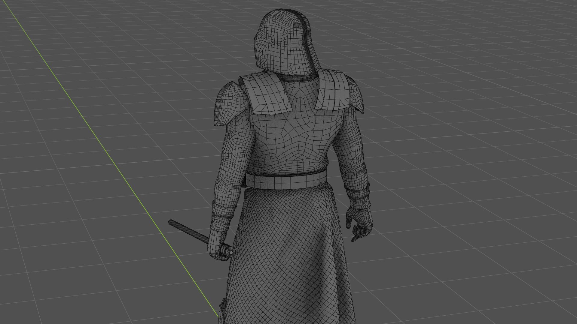DARTH VADER  RIGGED 3D model_33
