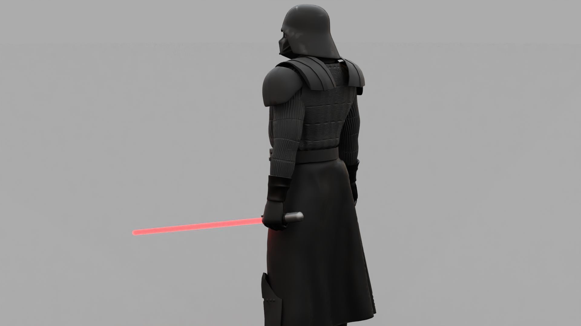 DARTH VADER  RIGGED 3D model_5