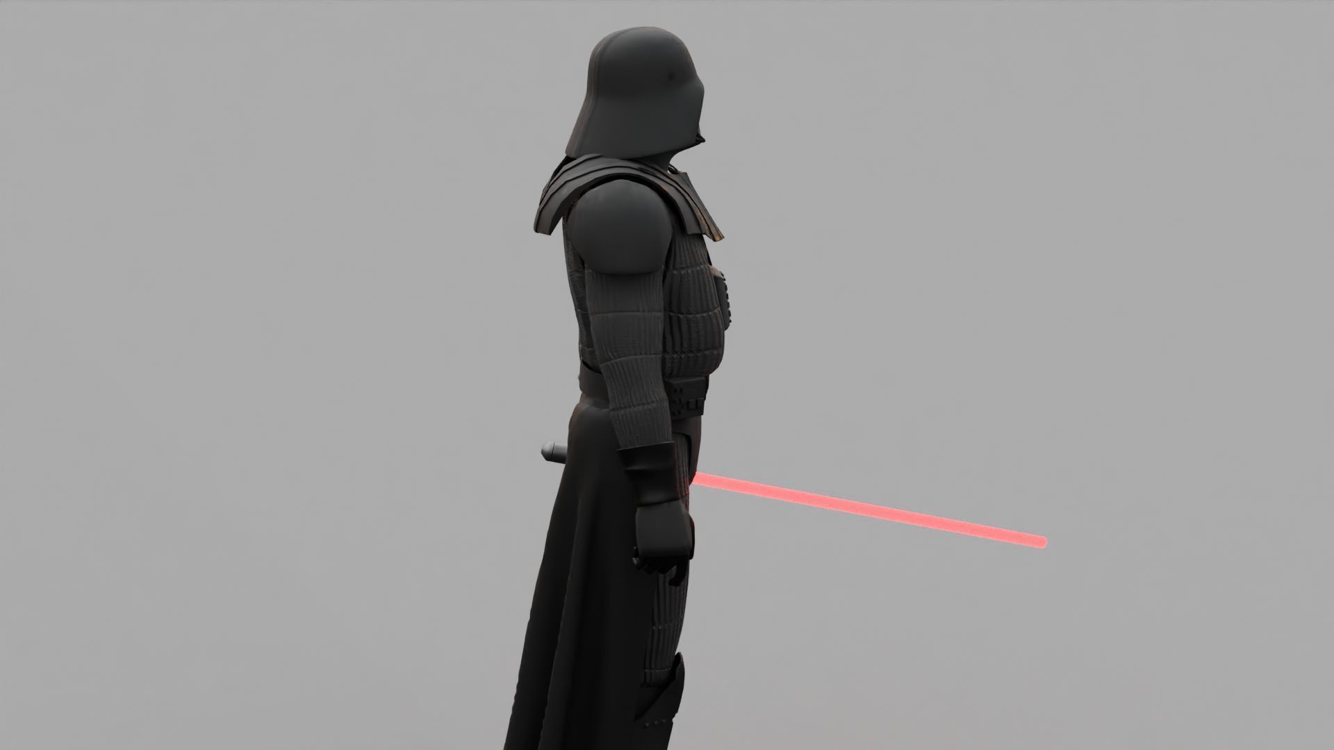 DARTH VADER  RIGGED 3D model_13