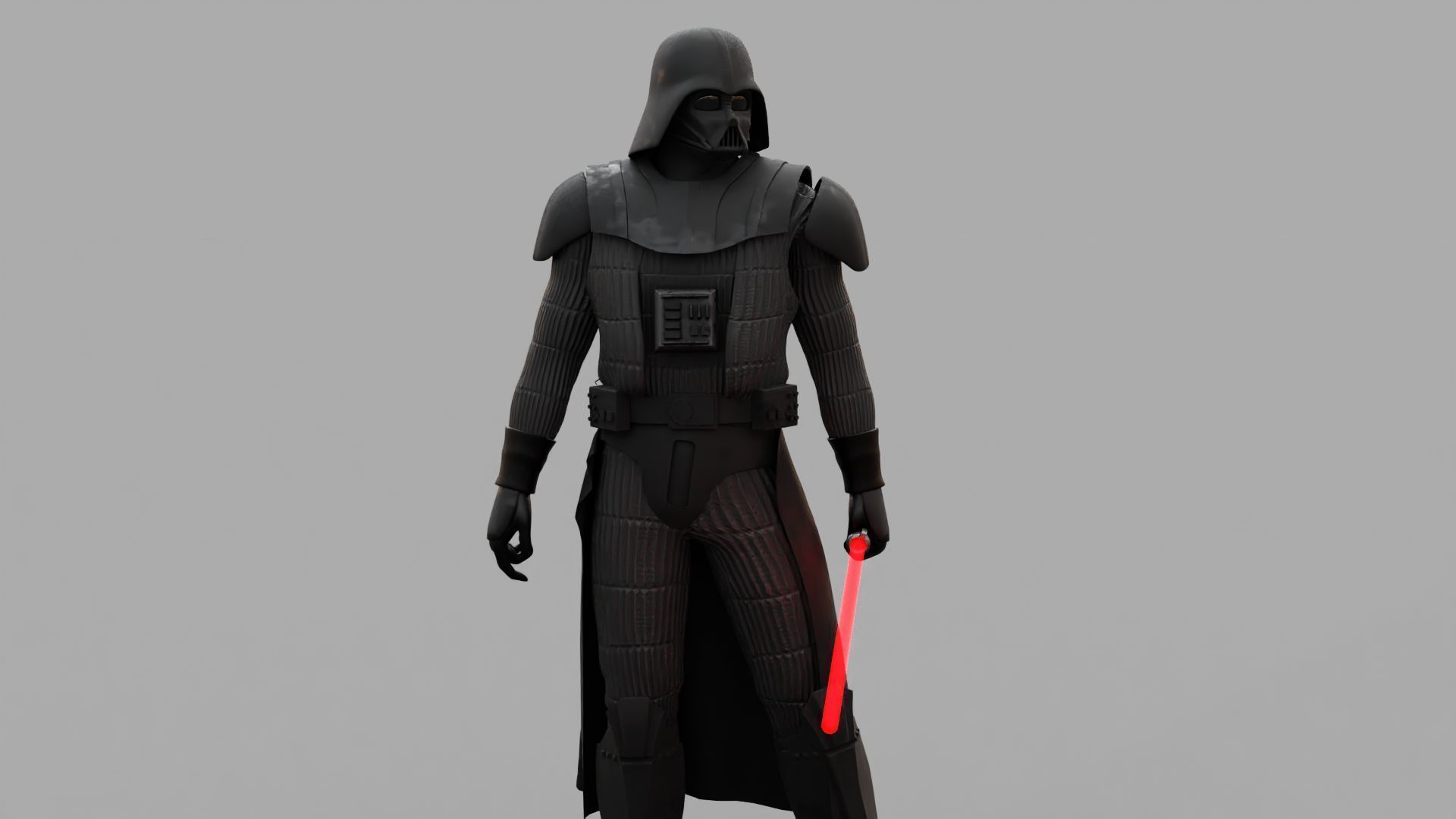 DARTH VADER  RIGGED 3D model_19