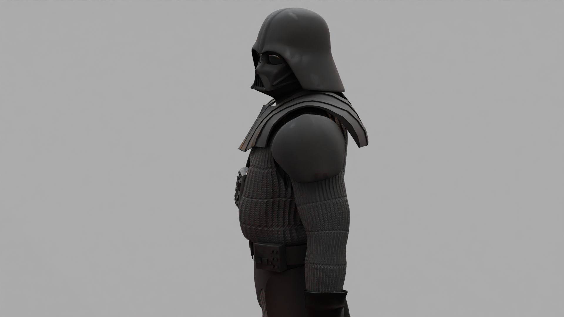 DARTH VADER  RIGGED 3D model_24