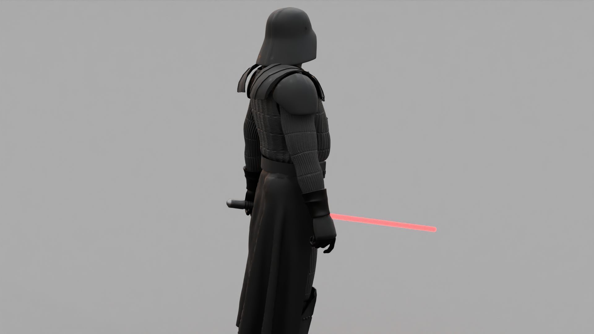 DARTH VADER  RIGGED 3D model_12